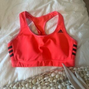 Adidas pink bra